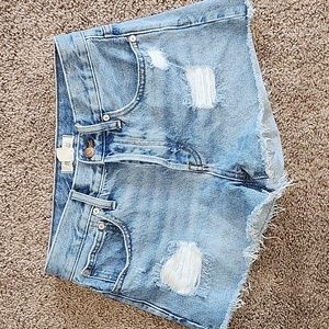Madewell Relaxed Denim Shorts- Size 25